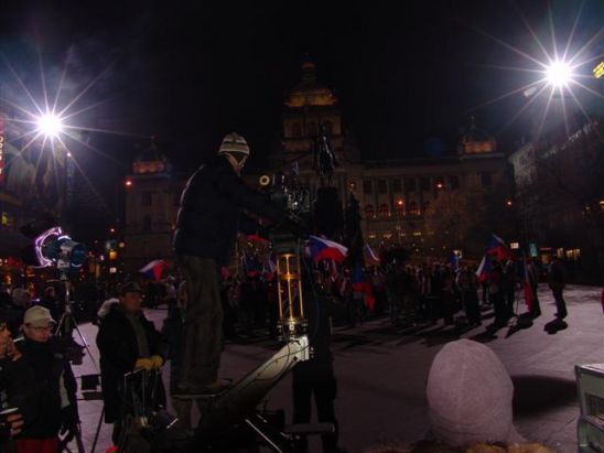Natáčení reklamy 12.12.05